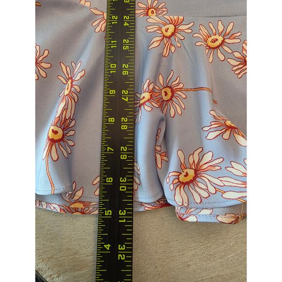 Urban Outfitters Women's Floral Satin Mini Slip Dress SZ Medium - Picture 8 of 8